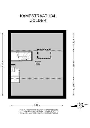 Floorplan - Kampstraat 134, 6413 EG Heerlen